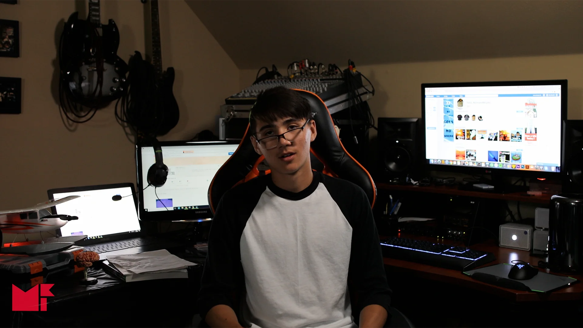 Still of Evan Williamson in Normand Moyles.